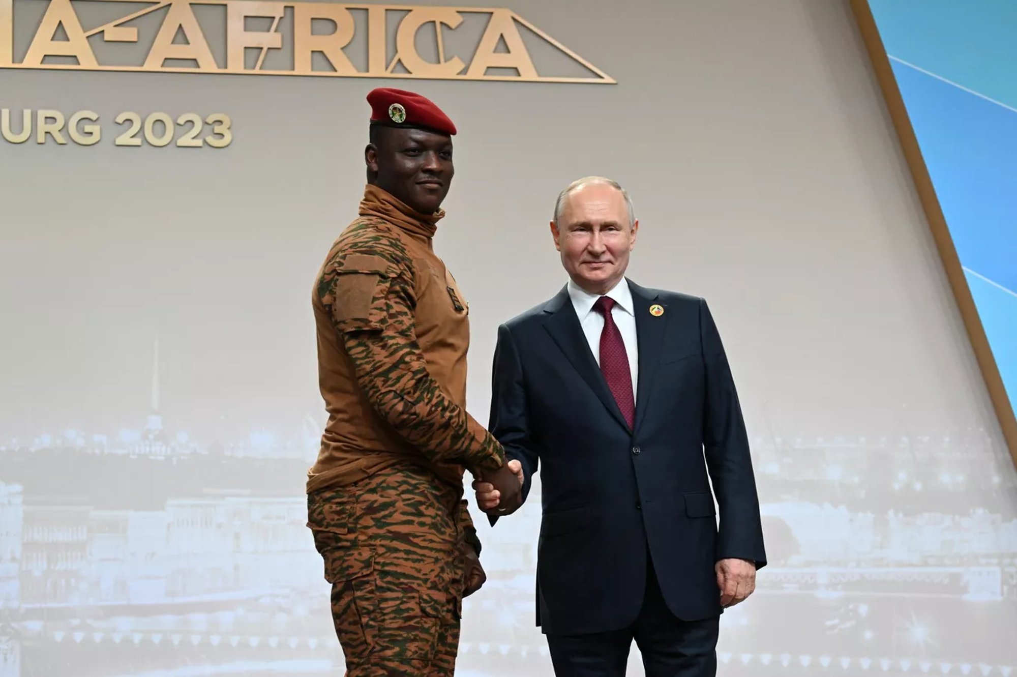 Burkina Faso President Calls for Deeper Ties with Russia During Moscow Visit