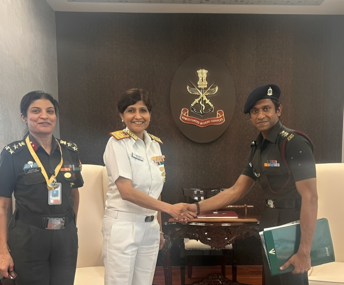 Capt Prashanth V Honored for Exceptional Achievements in Australian Health Officers Course