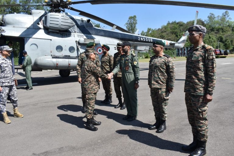 Chief of Defence Staff General Anil Chauhan Reviews Operational Readiness of Indian Army’s Northern Command in Udhampur