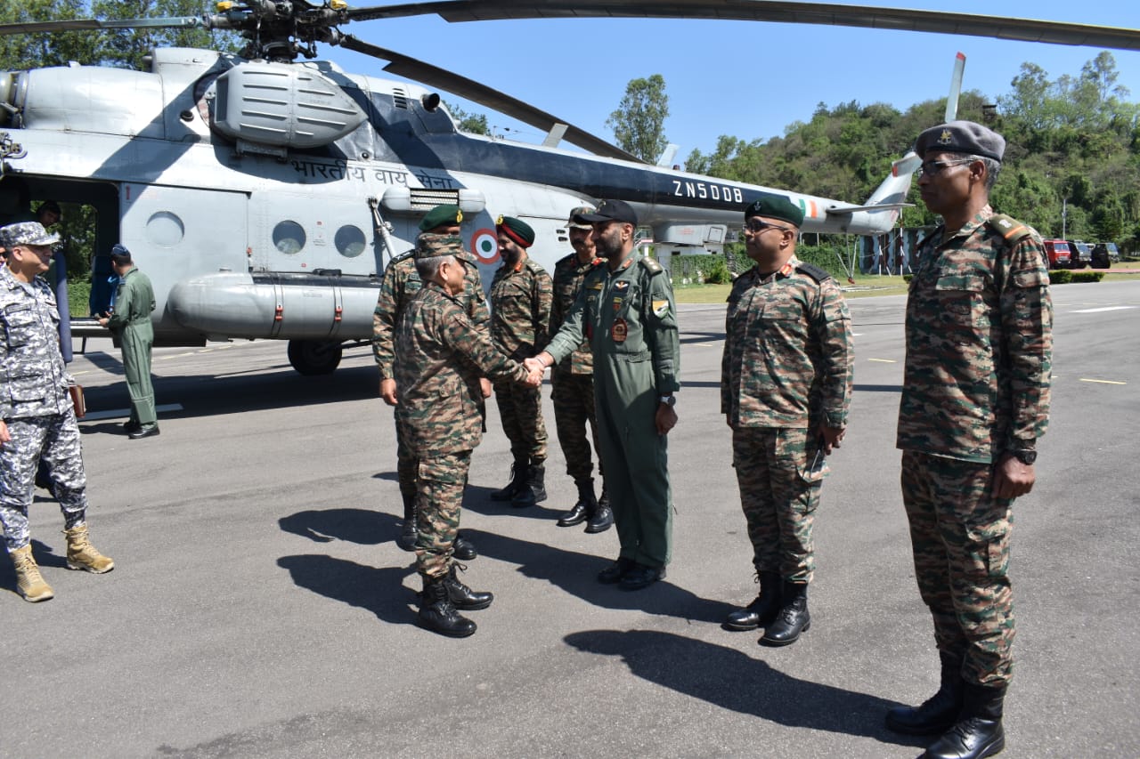 Chief of Defence Staff General Anil Chauhan Reviews Operational Readiness of Indian Army’s Northern Command in Udhampur
