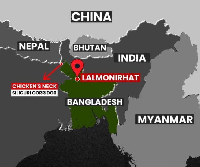 China's Involvement in Reviving Lalmonirhat Airbase Raises Strategic Concerns for India