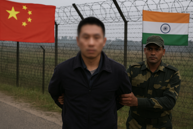 Chinese Spy Arrested Near Indo-Nepal Border Heightens Espionage Concerns in Bihar