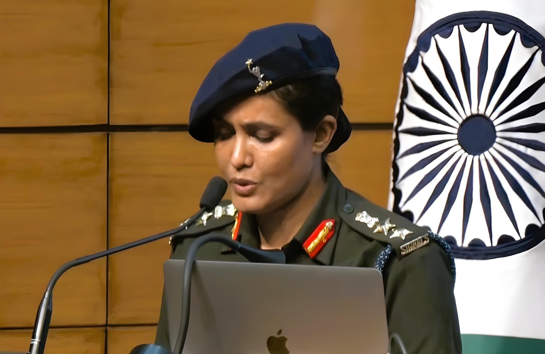 Colonel Sophia Qureshi Makes History as First Female Officer to Lead Official Briefing After Operation Sindoor