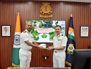 Commandant Suresh R Kurup Takes Charge of Indian Coast Guard Station Trivandrum