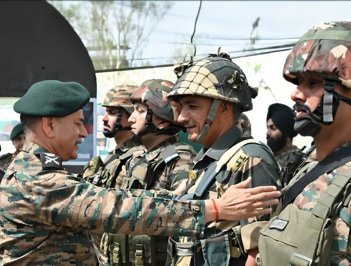 Constable Ravinder Singh Honored with Commendation Disc for Bravery in Operation Sindoor