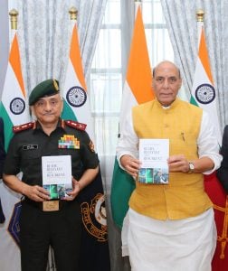 Defence Minister Rajnath Singh Unveils General Anil Chauhan's Book on India's Military Transformation