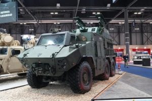 EM&E Group Unveils Ferox 6×6 Armored Vehicle at International Military Convention in Madrid