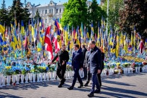 European Leaders Visit Ukraine, Urging Immediate Ceasefire with Russia