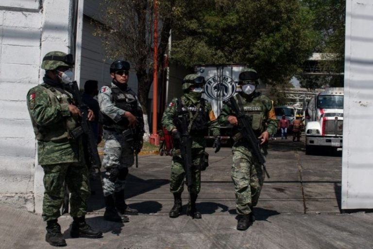 Explosive Device Kills Six Soldiers in Mexico's Drug War Violence