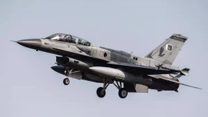 F-16 Fighter Jet of Pakistan Air Force Shot Down by Indian Missile Near Sargodha Base