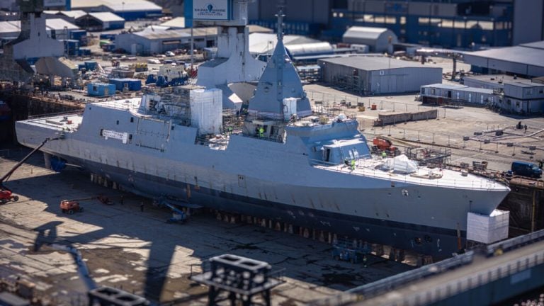 Finnish Navy Launches First Pohjanmaa-Class Multi-Purpose Corvette