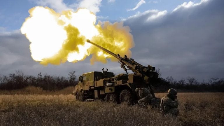 France to Use Income from Frozen Russian Assets for Maintenance of Caesar Howitzers Supplied to Ukraine