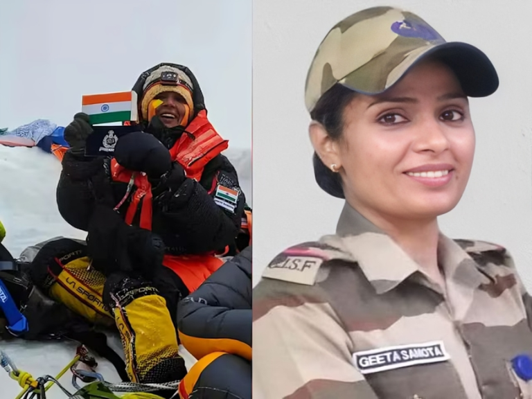 Geeta Samota Becomes First Woman from CISF to Conquer Mount Everest