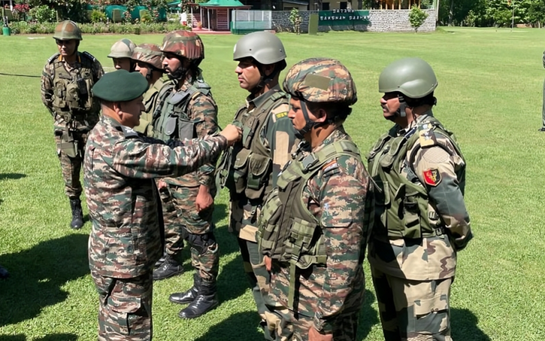 General Dwivedi Commends Forces for Operation Sindoor Success in Kashmir