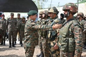 General Upendra Dwivedi Assesses Operational Readiness in Jammu & Kashmir Amid Rising Tensions
