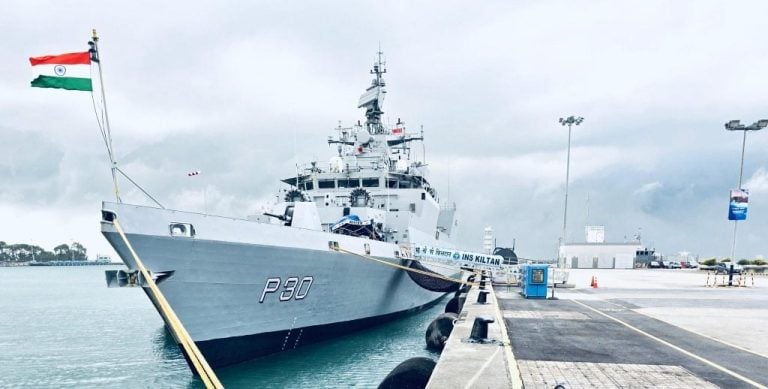 INS Kiltan Arrives in Singapore for IMDEX-25, Strengthening India-Singapore Naval Ties