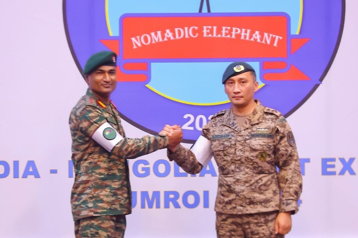 India and Mongolia to Conduct Joint Military Exercise Nomadic Elephant 2025 in Ulaanbaatar