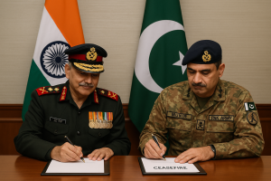 India and Pakistan Agree to Temporary Ceasefire Amid Escalating Military Tensions