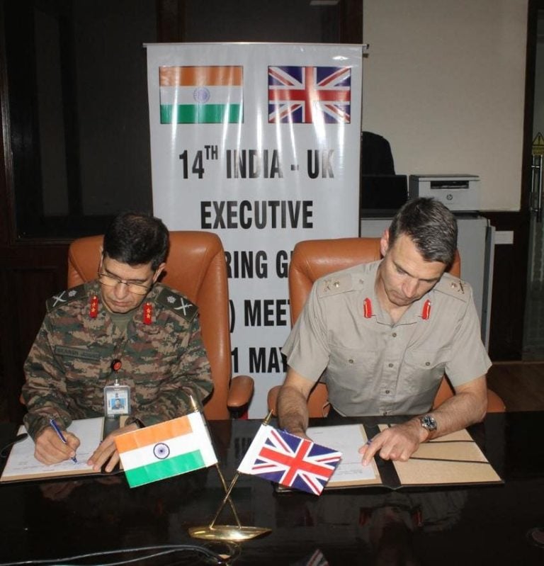 India and UK Strengthen Defence Ties at 14th Executive Steering Group Meeting