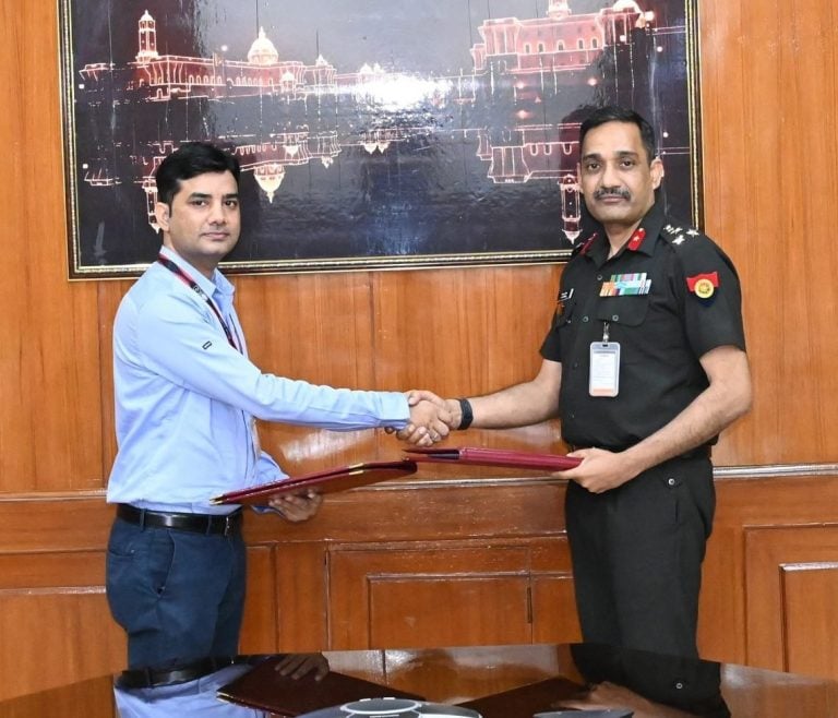 Indian Army Signs MoU with Drishti Group to Provide Educational Discounts for Personnel and Families