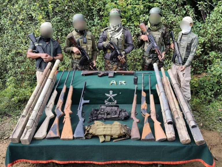 Indian Army and Assam Rifles Apprehend 13 Insurgents in Coordinated Manipur Operations