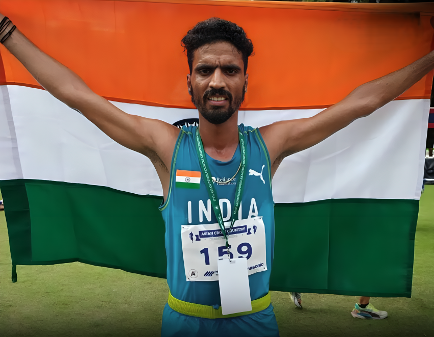 Indian Army's Gulveer Singh Breaks Records at 26th Asian Athletics Championships