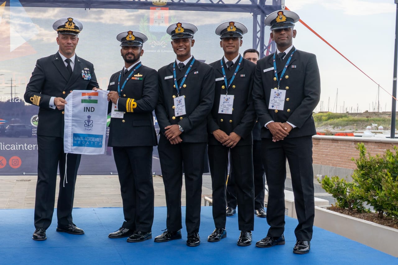 Indian Naval Academy Shines at Naval Academies Regatta 2025 in Italy