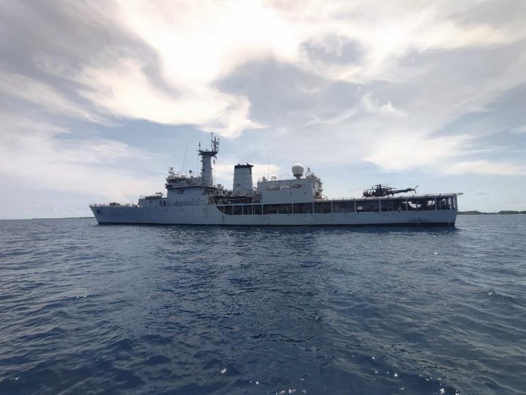 Indian Navy Begins Humanitarian Assistance Exercise with Maldives