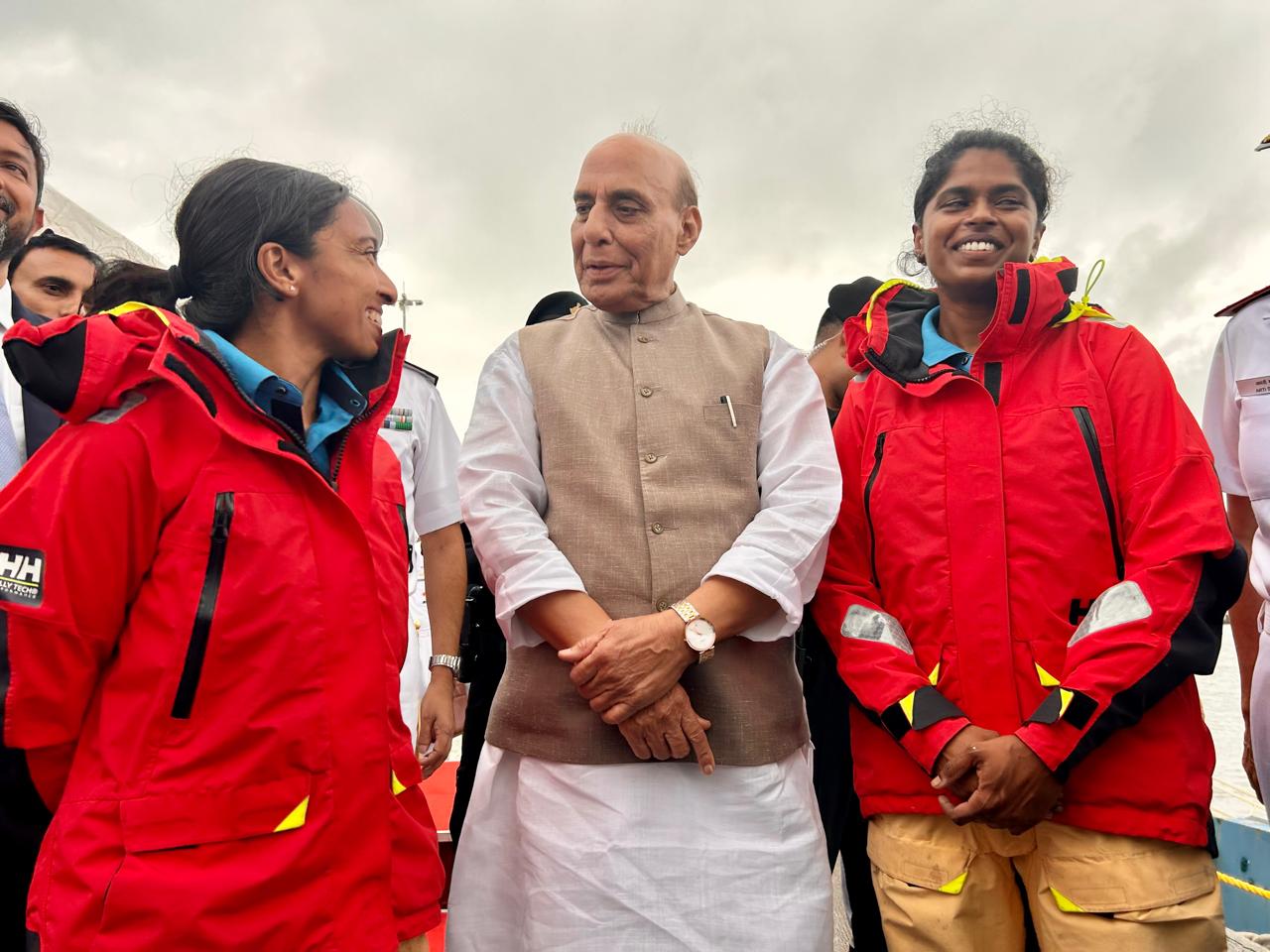 Indian Navy Officers Complete Historic Global Circumnavigation Aboard INSV Tarini