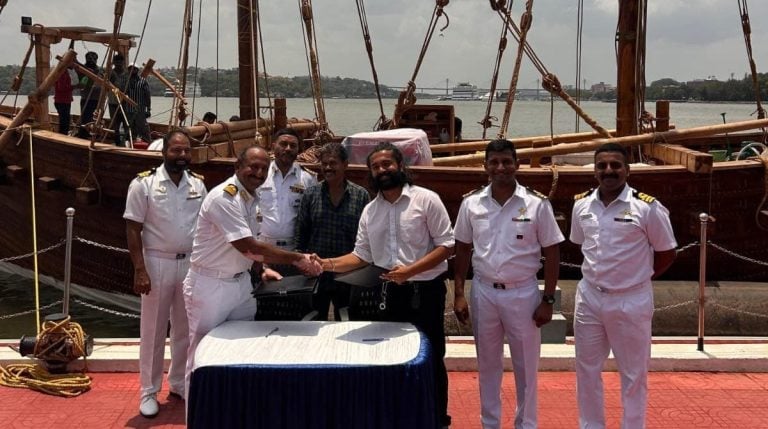 Indian Navy to Induct Ancient Stitched Ship in Landmark Ceremony on May 21, 2025
