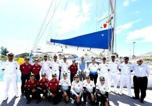 India's All-Women Tri-Services Crew Completes Historic 'Samudra Pradakshina' Expedition at Seychelles