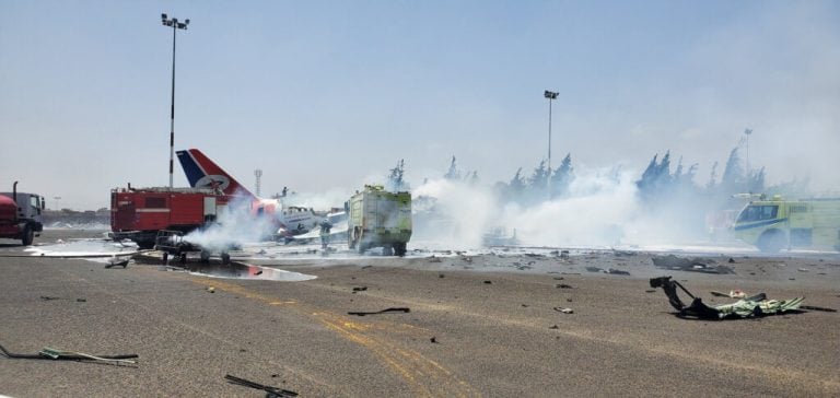 Israeli Air Strikes Destroy Last Plane at Yemen's International Airport