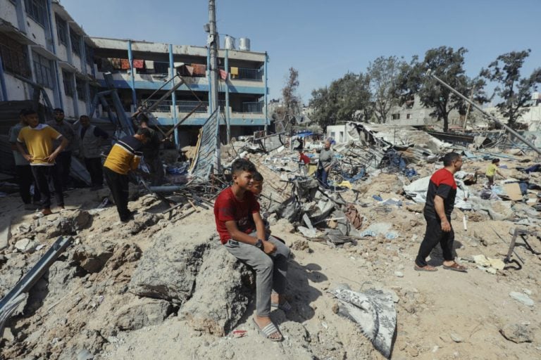 Israeli Strike on Gaza School Kills 13 as International Calls for Ceasefire Intensify