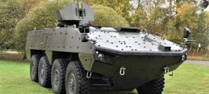 Japan Steel Works to Assemble Patria AMV XP Armored Vehicles in Japan Starting September