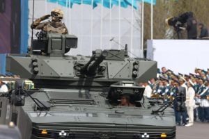 Kazakhstan Unveils Next-Generation Taimas 8×8 Infantry Fighting Vehicle