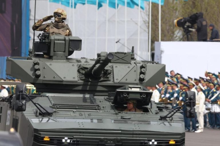 Kazakhstan Unveils Next-Generation Taimas 8×8 Infantry Fighting Vehicle