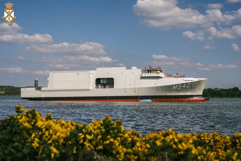 Kership Launches Third City-Class Mine Countermeasures Vessel for Belgian Navy