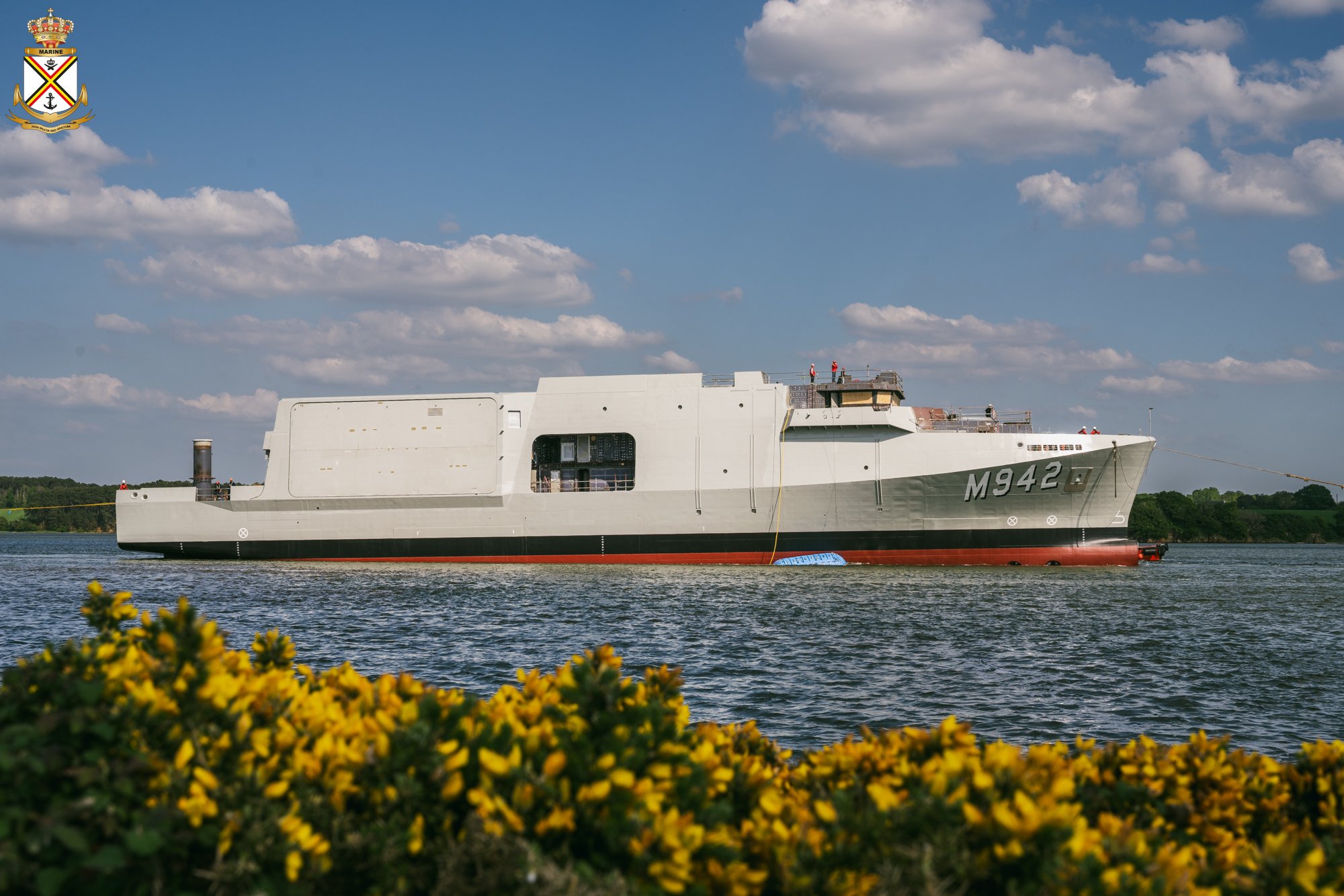 Kership Launches Third City-Class Mine Countermeasures Vessel for Belgian Navy