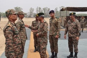 Lieutenant General Katiyar Inspects Kharga Corps, Emphasizes Operational Readiness Amid Evolving Threats