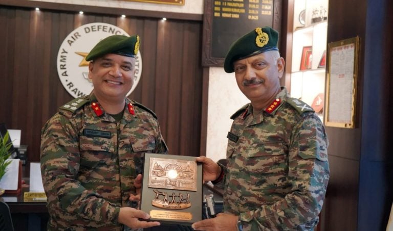 Lieutenant General PS Shekhawat Reviews Training Enhancements at Army Air Defence Centre in Odisha