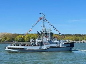 Lithuania Receives New Dutch-Made Support Tugboat "Lokys" for Naval Service