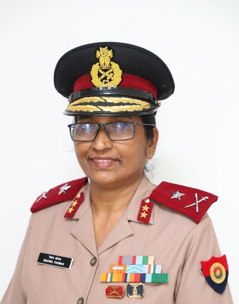 Major General Rachel Thomas Appointed Principal Matron at Army Hospital (R&R) in New Delhi