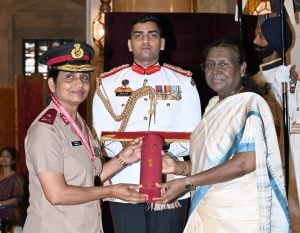 Major General Sheena PD Conferred with National Florence Nightingale Award for 2025