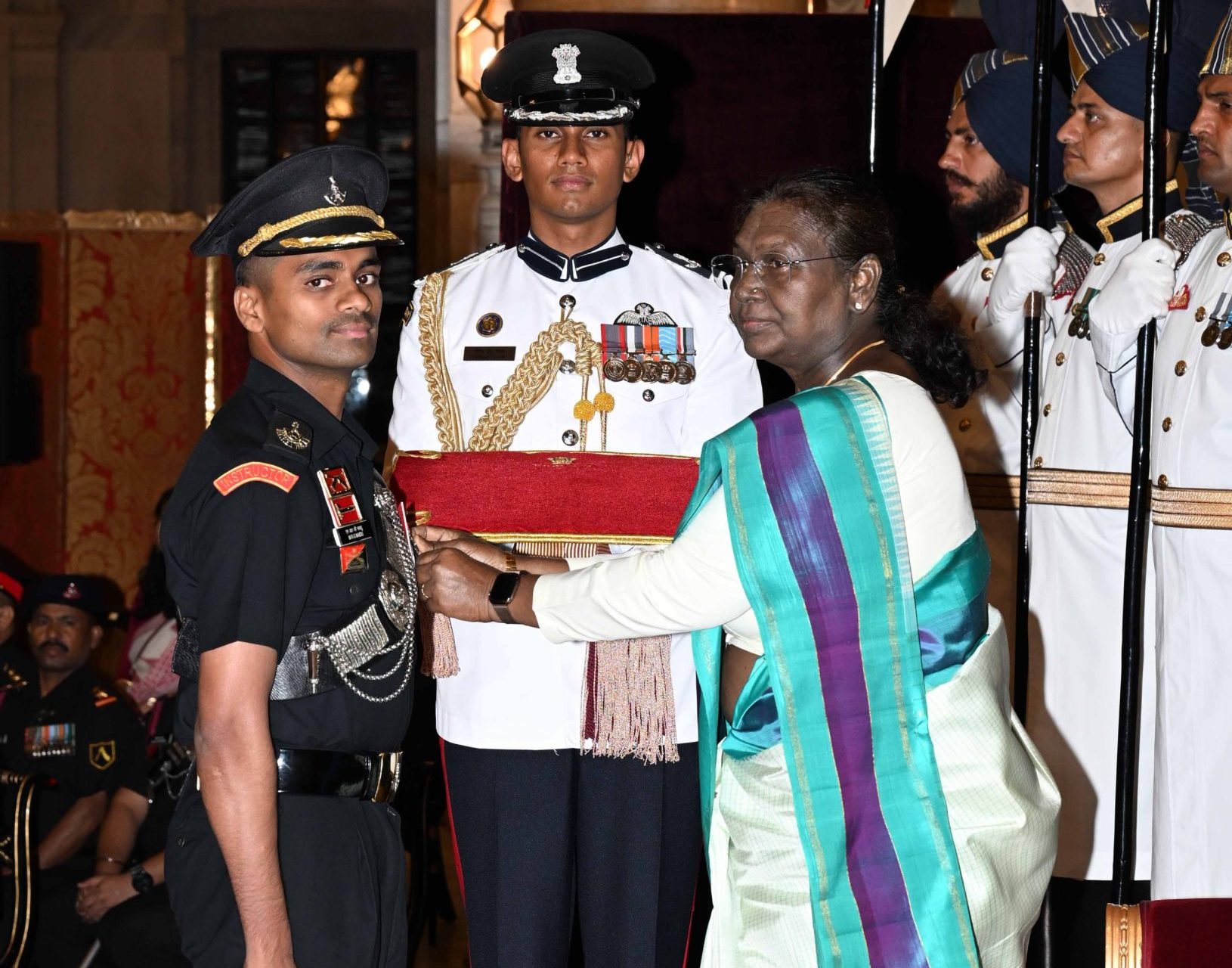 Major Malla Rama Gopal Naidu Awarded Kirti Chakra for Gallantry in Jammu and Kashmir Operation