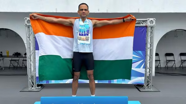 Major Rohit Kadian Wins Five Medals at 11th World Masters Games in Taiwan
