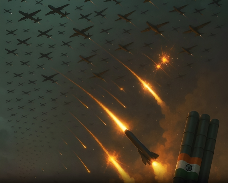 Massive Drone Infiltration Attempt by Pakistan Escalates India-Pakistan Border Tensions