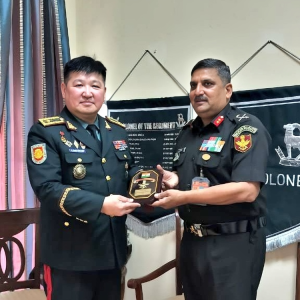 Mongolian Military Delegation Visits India to Strengthen Defence Ties