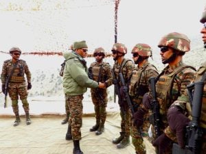 Northern Army Commander Visits Ladakh Frontlines Amidst Rising Tensions Following Terror Attack