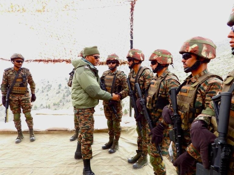 Northern Army Commander Visits Ladakh Frontlines Amidst Rising Tensions Following Terror Attack