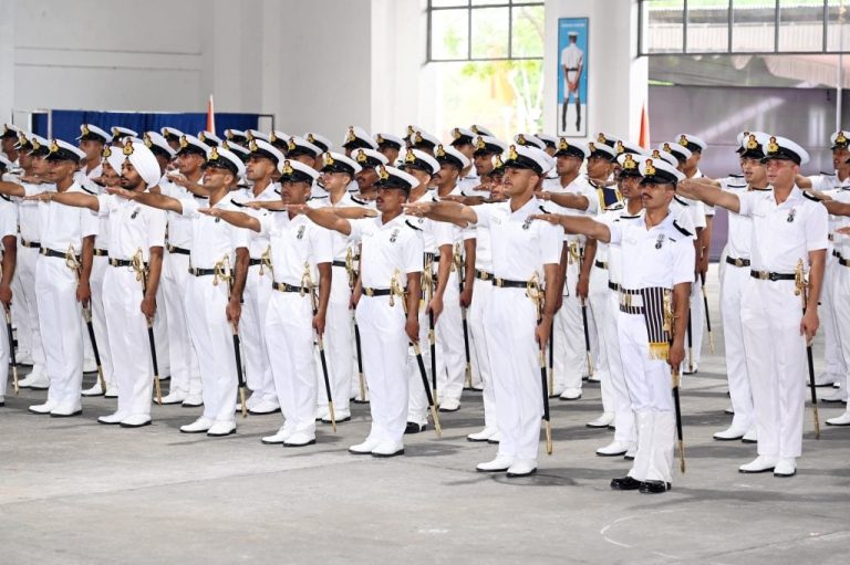 Oath of Allegiance Ceremony at Indian Naval Academy Marks Commitment of New Cadets
